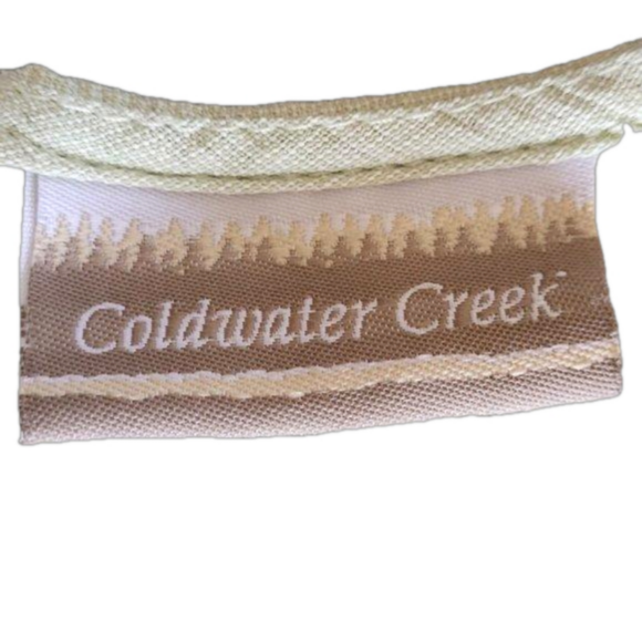 Coldwater Creek Celery Maxi Dress with scoop neckline, EUC, sz M - Picture 6 of 6